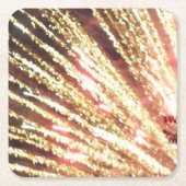 Fireworks 11紙コースター スクエアペーパーコースター (正面)