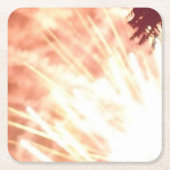 Fireworks 12紙コースター スクエアペーパーコースター (正面)