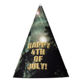 Fireworks 13 7月4日のパーティー帽子 パーティーハット (正面)