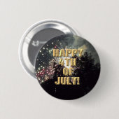 Fireworks 18 7月4日ボタン 缶バッジ (正面&裏面)