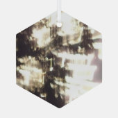 Fireworks 2ガラス六角オーナメント ガラスオーナメント (裏面)