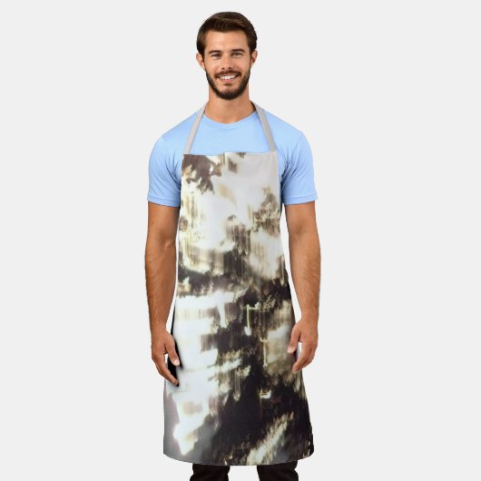 Fireworks 2シェフエプロン エプロン (着用した状態)