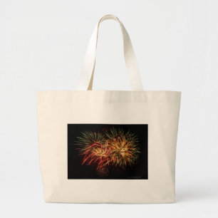 Fireworks 2大きなトートバッグ ラージトートバッグ
