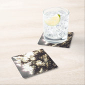 Fireworks 2紙 スクエアペーパーコースター (インサイチュ)