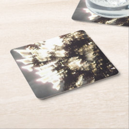 Fireworks 2紙 スクエアペーパーコースター