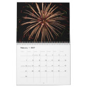 Fireworks 2024カレンダー カレンダー (2月 2027)