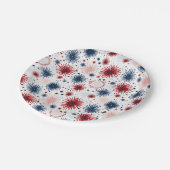 Fireworks 4th 7月紙プレート ペーパープレート (アングル)