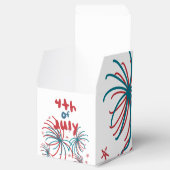 Fireworks 4th of 7月の星BBQ誕生日 フェイバーボックス (オープン)