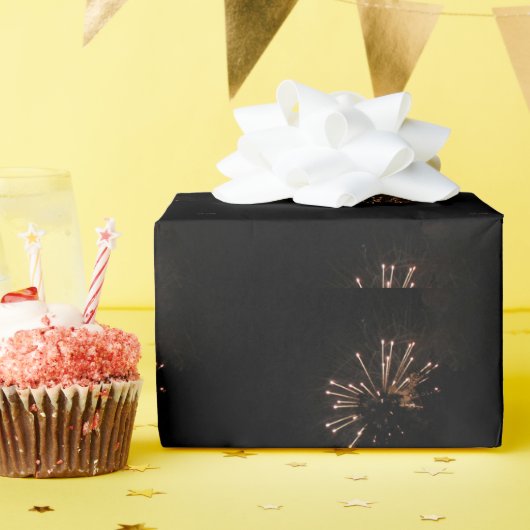 Fireworks 5光沢ラッピング紙 ラッピングペーパー (誕生日パーティー)