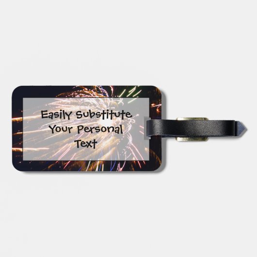 Fireworks 5簡単ID ラゲッジタグ (裏面横)