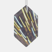 Fireworks 6ガラス六角オーナメント ガラスオーナメント (正面右)