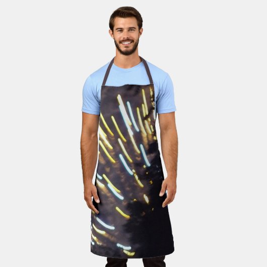 Fireworks 6シェフエプロン エプロン (着用した状態)