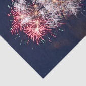 Fireworks 7月4日の独立記念日のデコページ 薄葉紙 (詳細)