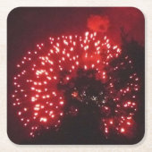Fireworks 7紙コースター スクエアペーパーコースター (正面)