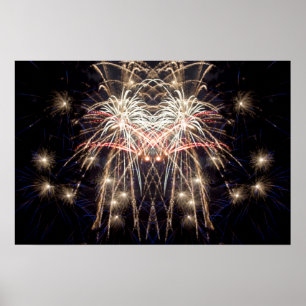Fireworks Art: "Griffin"オリジナルデジタルアート ポスター
