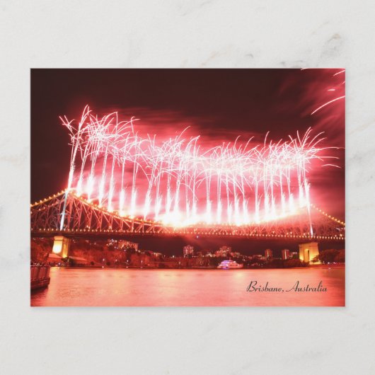 Fireworks Brisbane, Australia – はがき (正面)
