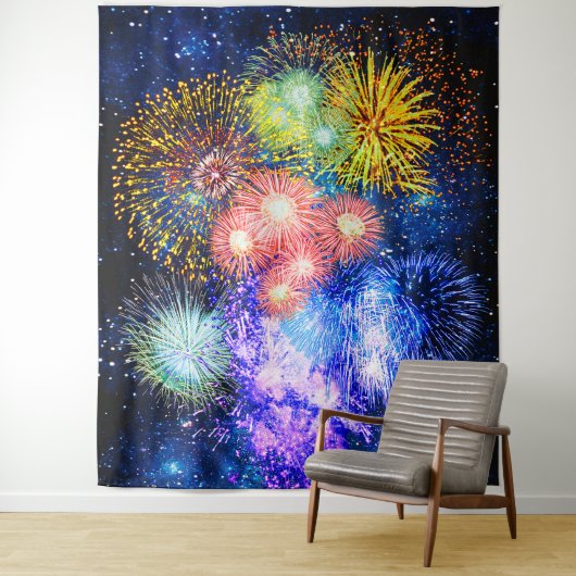 Fireworks Bursts タペストリー (インサイチュ)