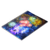Fireworks Bursts ノートブック (左側)