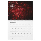  Fireworks Calendar カレンダー (1月 2027)