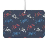 Fireworks Car Air Freshener (Navy Blue & Red) カーエアーフレッシュナー (裏面)