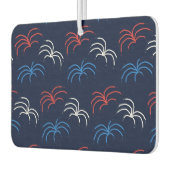 Fireworks Car Air Freshener (Navy Blue & Red) カーエアーフレッシュナー (左)