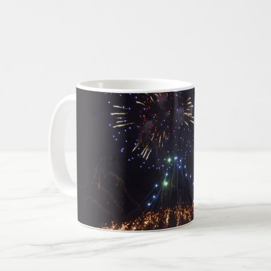 Fireworks Classic Coffee Mug コーヒーマグカップ (正面左)