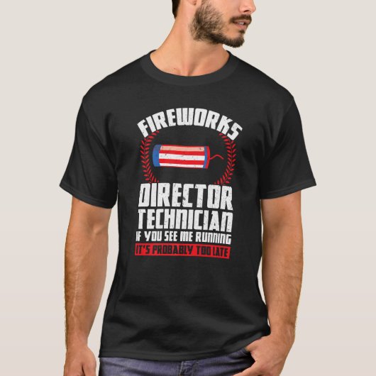 Fireworks Directorの技術もし士の外観 Tシャツ (正面)