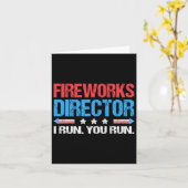 Fireworks Director - I 走 You 走 おもしろい  Of Ju カード (黄色い花)