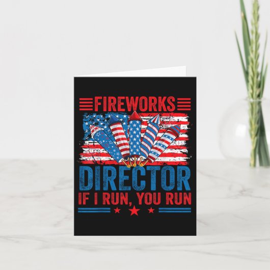 Fireworks Director - I 走 You 走 おもしろい  Of Ju カード (正面)