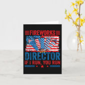 Fireworks Director - I 走 You 走 おもしろい  Of Ju カード (黄色い花)