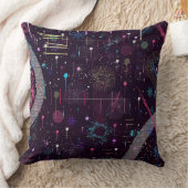 Fireworks Display: Abstract Art  クッション (ブランケット)