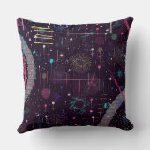 Fireworks Display: Abstract Art  クッション (裏面)