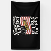 Fireworks Expert もし I You走走 Of 7月4日 横断幕 (縦)