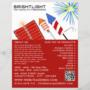 Fireworks、Fireworksの販売 チラシ