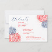 Fireworks & Forever RSVP & Details Cards (裏面)