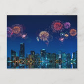 Fireworks in Miami – ポストカード (正面)