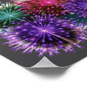 Fireworks New Year's Eve Party  ポスター (角)