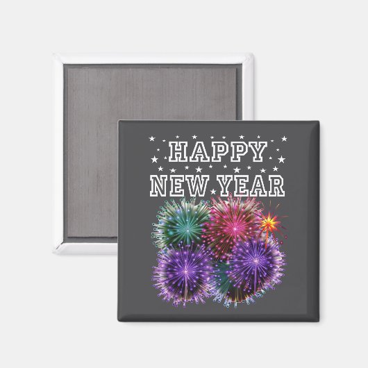 Fireworks New Year's Eve Party  マグネット (正面/裏面)