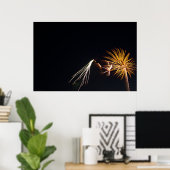Fireworks P0538プリント ポスター (ホームオフィス)
