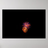 Fireworks P3621プリント ポスター (正面)