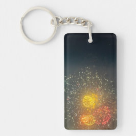 Fireworks Photo Keychain キーホルダー