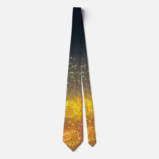 Fireworks Photo Necktie  ネクタイ (正面)