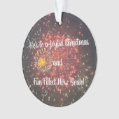 Fireworks Photo Ornament  オーナメント (正面)