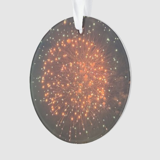 Fireworks Photo Ornament  オーナメント (正面)