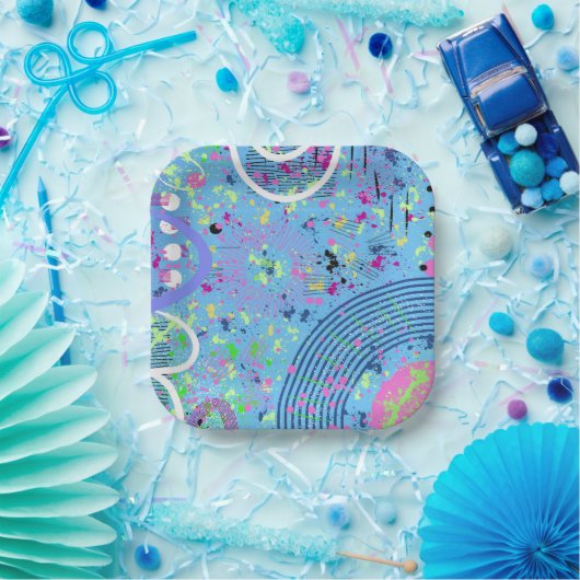 Fireworks Show  ペーパープレート (パーティー)