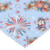 Fireworks Sparks Independenceパーティー テーブルクロス (アングル)