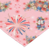 Fireworks Sparks Independenceパーティー テーブルクロス (アングル)