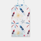 Fireworks Thank Youラベル ギフトタグ (裏面)