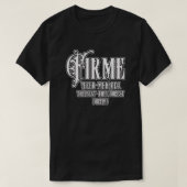 Firme（フィルメ）名言の定義Tシャツ Tシャツ (デザイン正面)