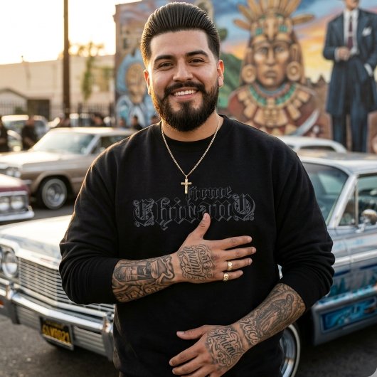 Firme Chicano ブラック スウェットシャツ